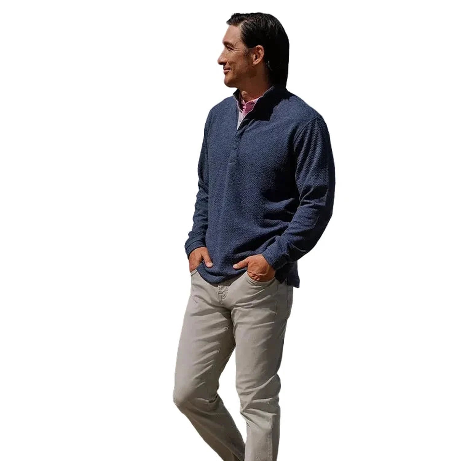 Men’s Ransel Quarter Snap Placket Pullover johnnie-O