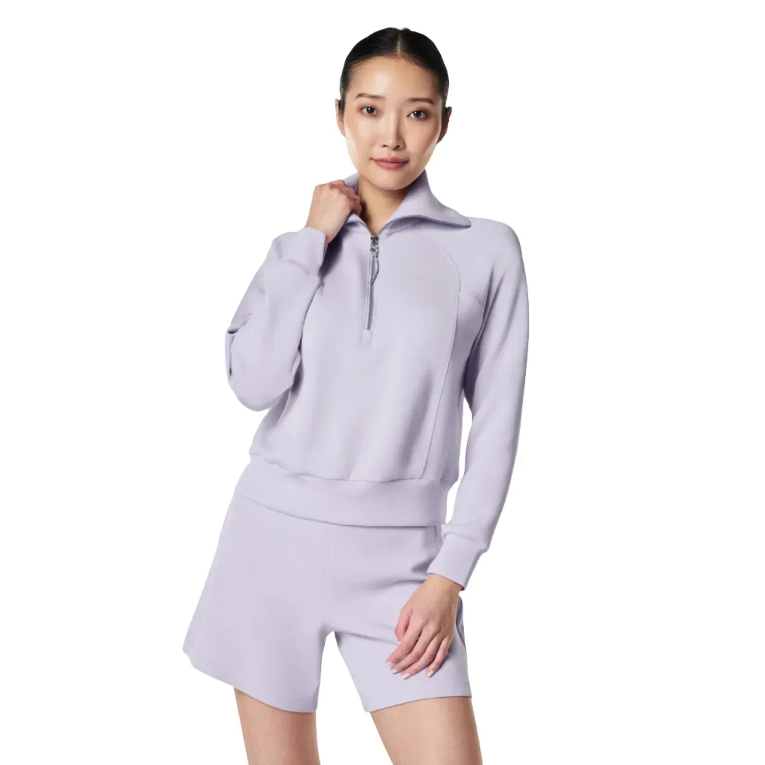 Women’s AirEssentials Half Zip SPANX - VIOLET AIR / XS
