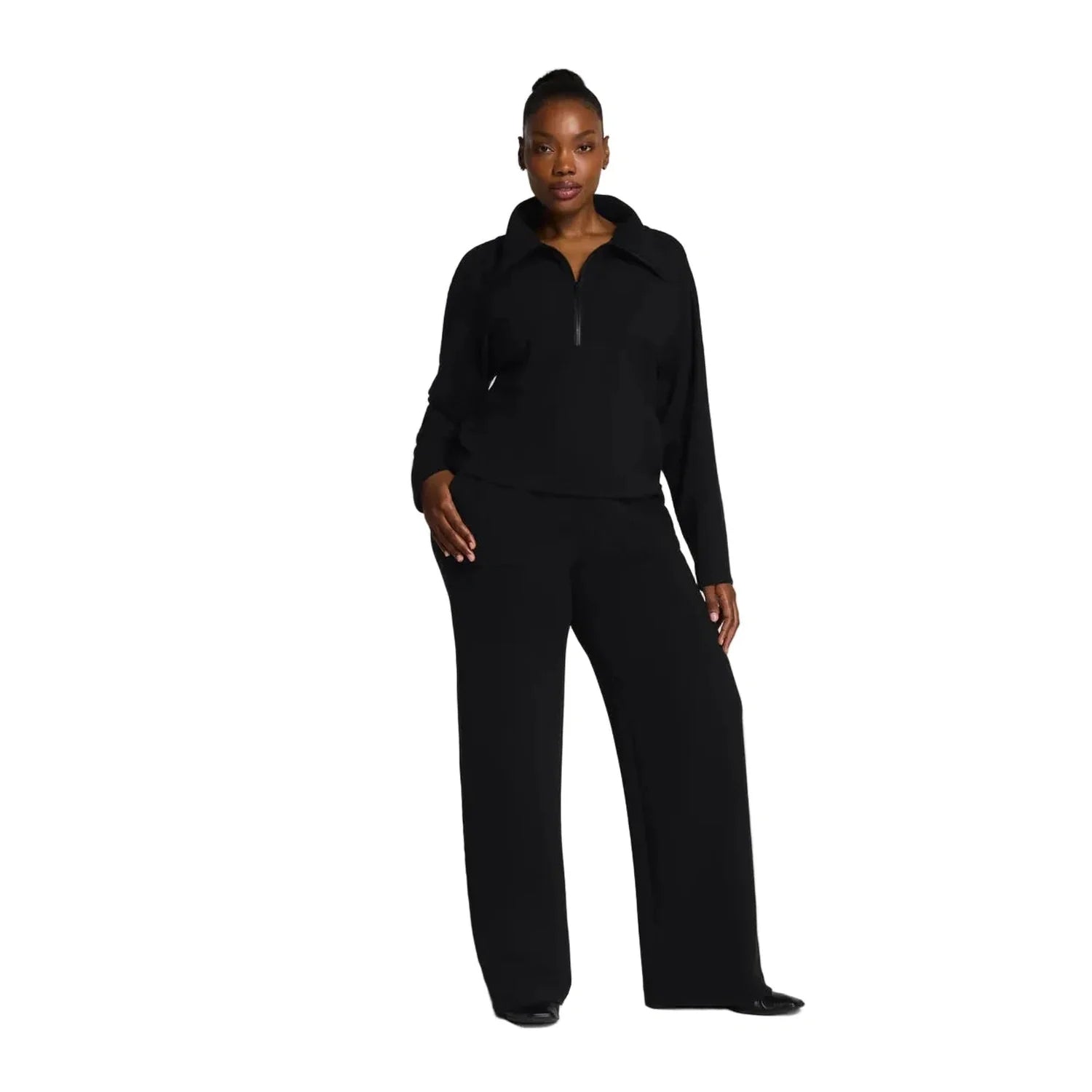 Women’s AirEssentials® French Rib Half Zip SPANX - VERY