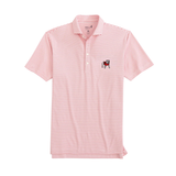 Men’s Georgia Stetsons Striped Performance Mesh Polo