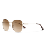Beverly Suncloud Optics - GOLD / POLARIZED BROWN GRADIENT