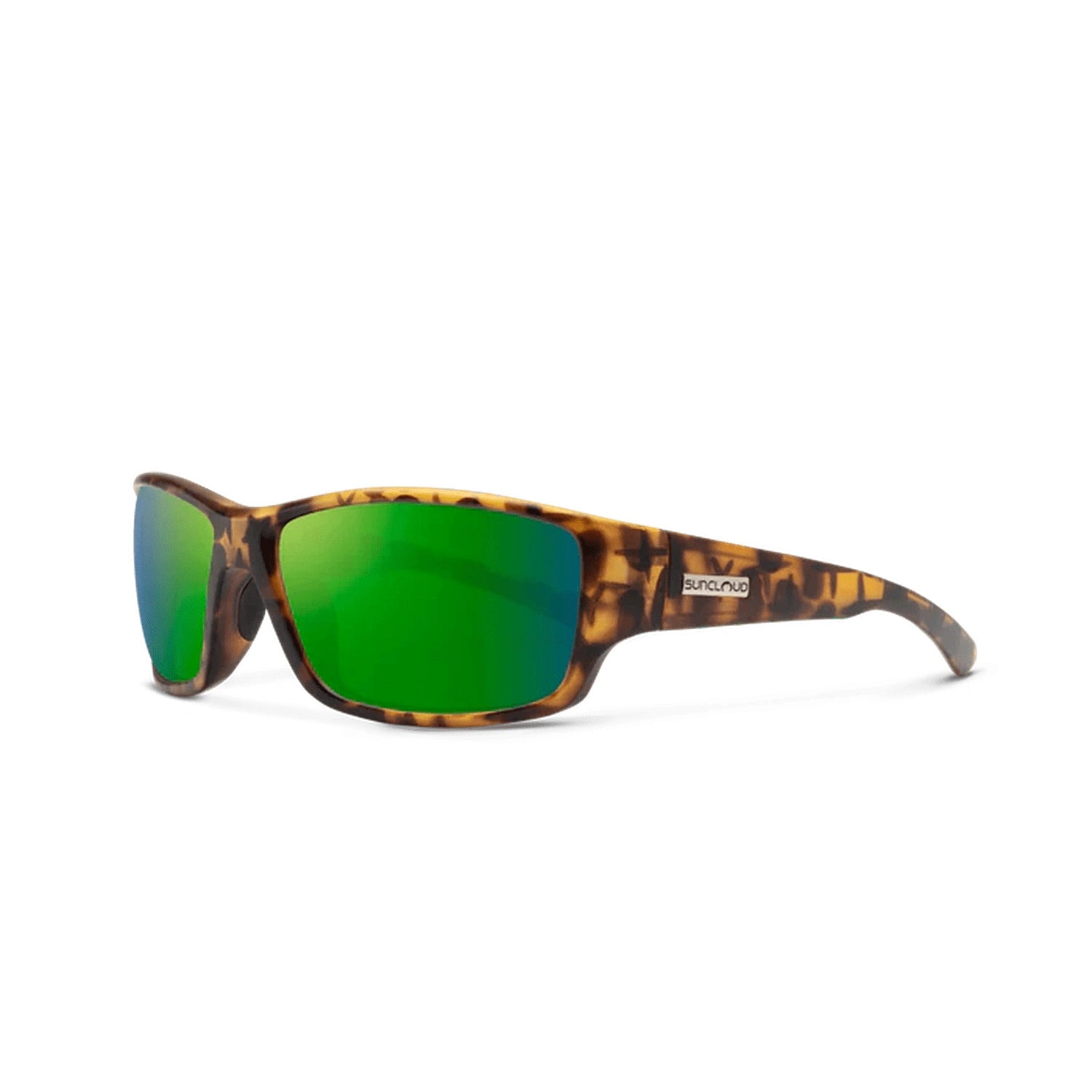 Hull Suncloud Optics - MATTE TORTOISE / POLARIZED GREEN