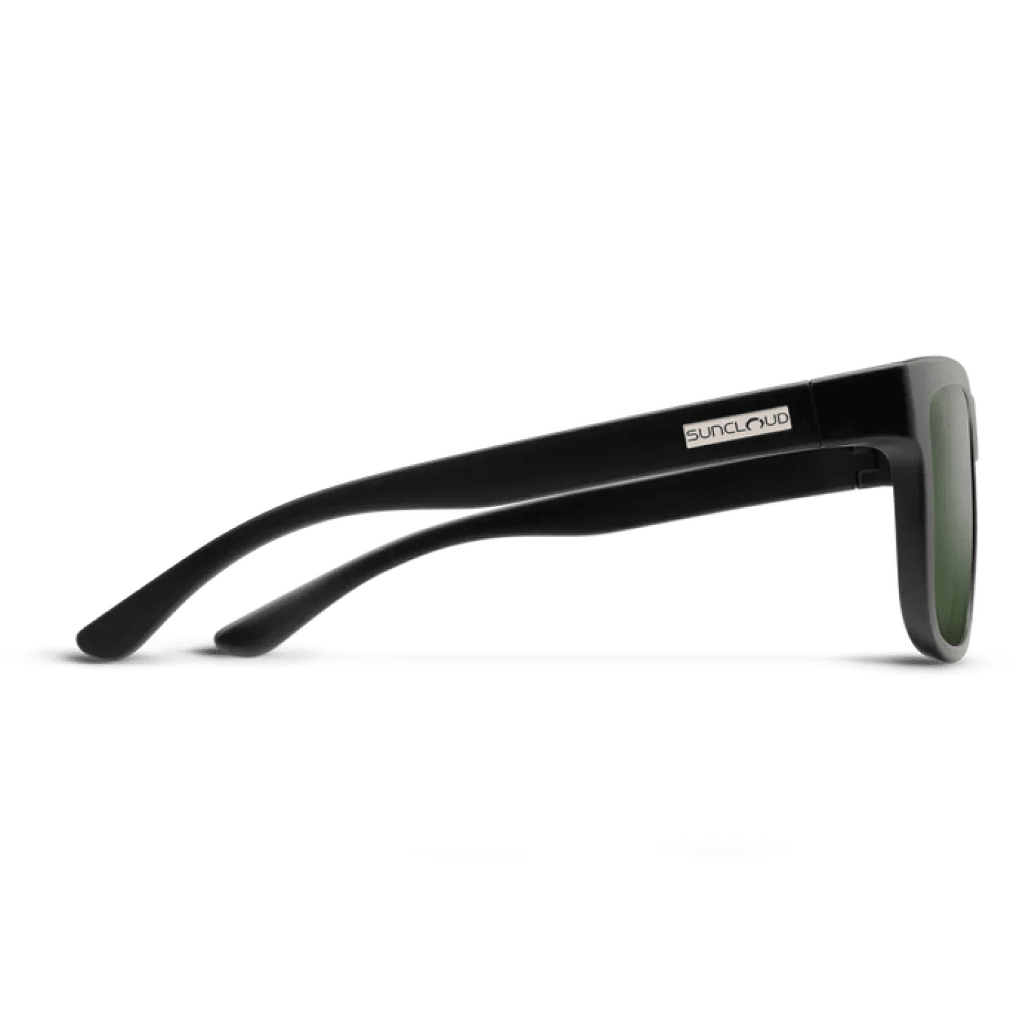 Quiver Suncloud Optics - MATTE BLACK / POLARIZED GRAY GREEN