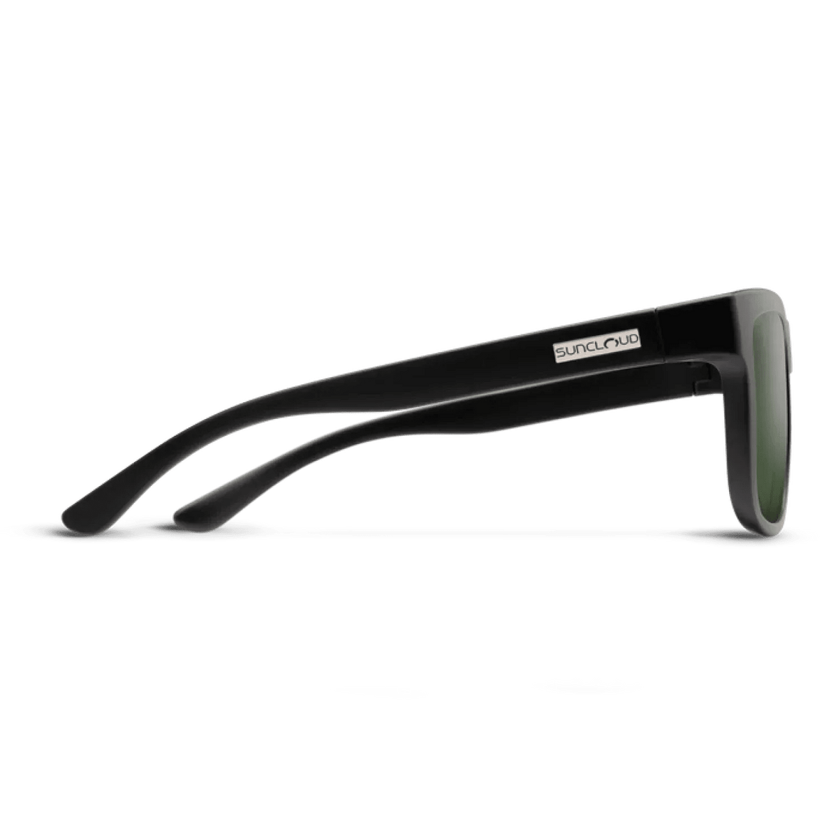 Quiver Suncloud Optics - MATTE BLACK / POLARIZED GRAY GREEN