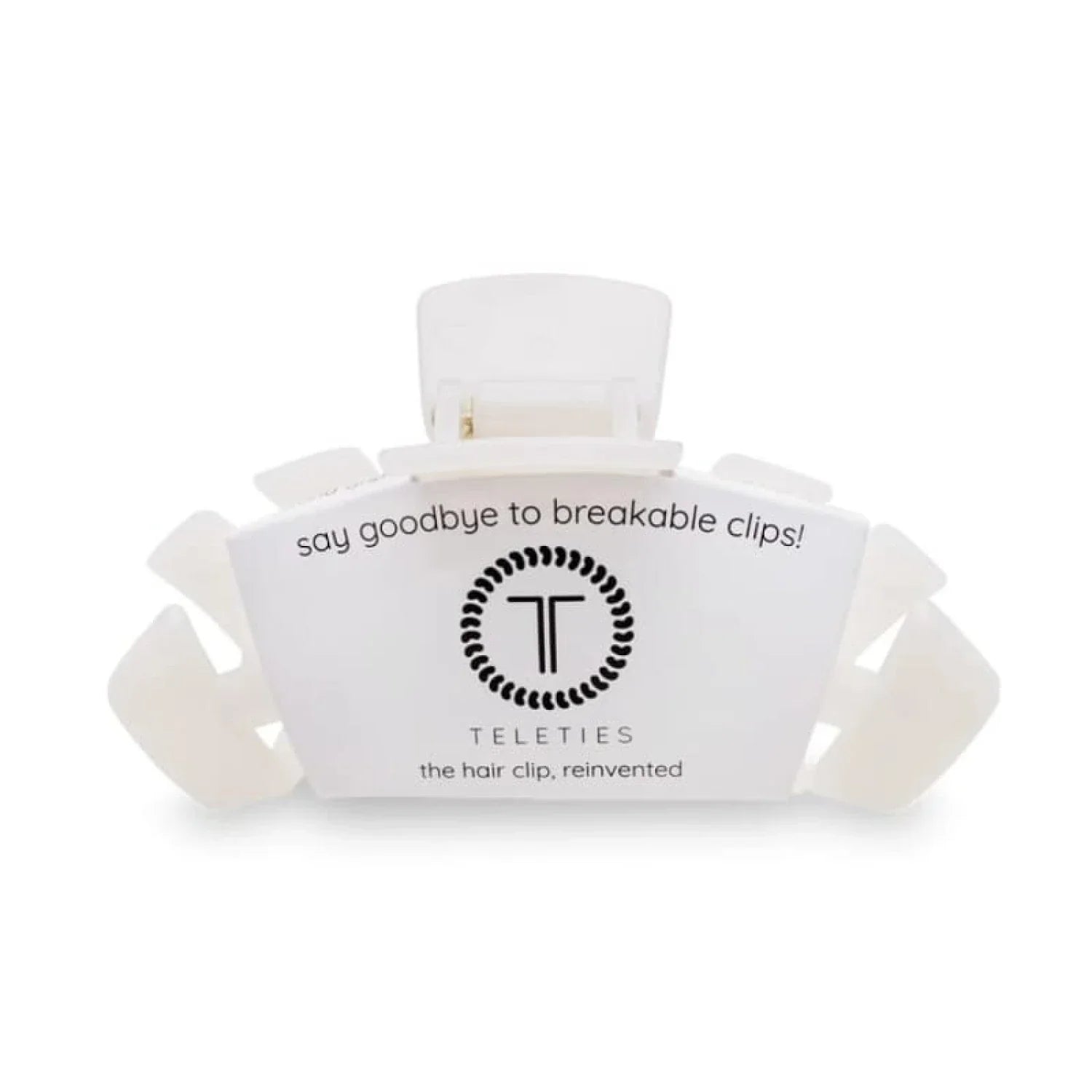 Hair Clip Teleties - COCONUT WHITE / TINY