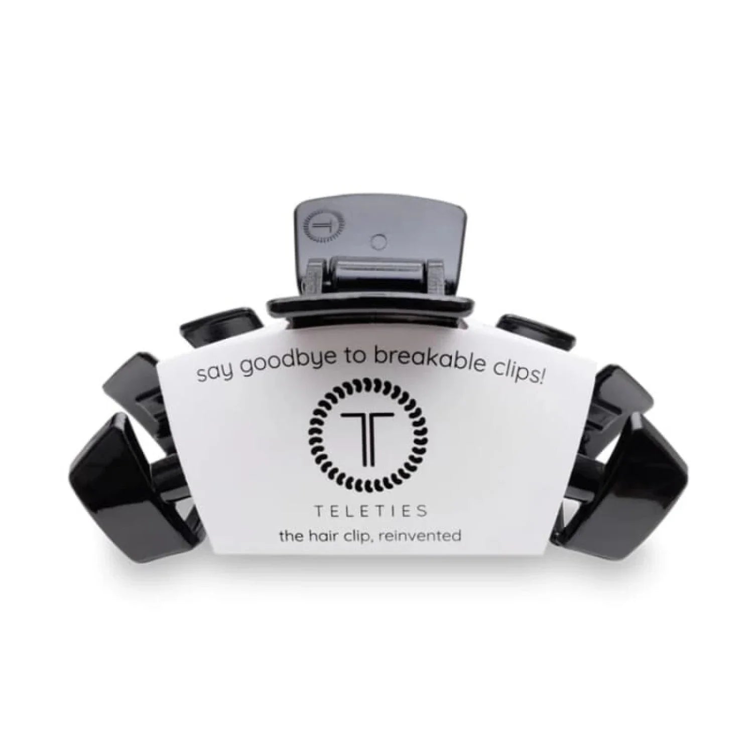 Hair Clip Teleties - JET BLACK / TINY