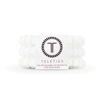 Large Teleties - COCONUT WHITE
