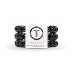 Large Teleties - JET BLACK