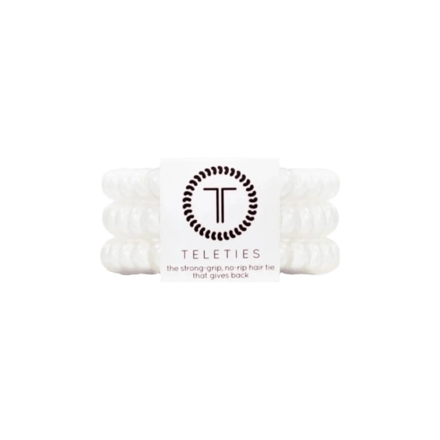 Small Teleties - COCONUT WHITE