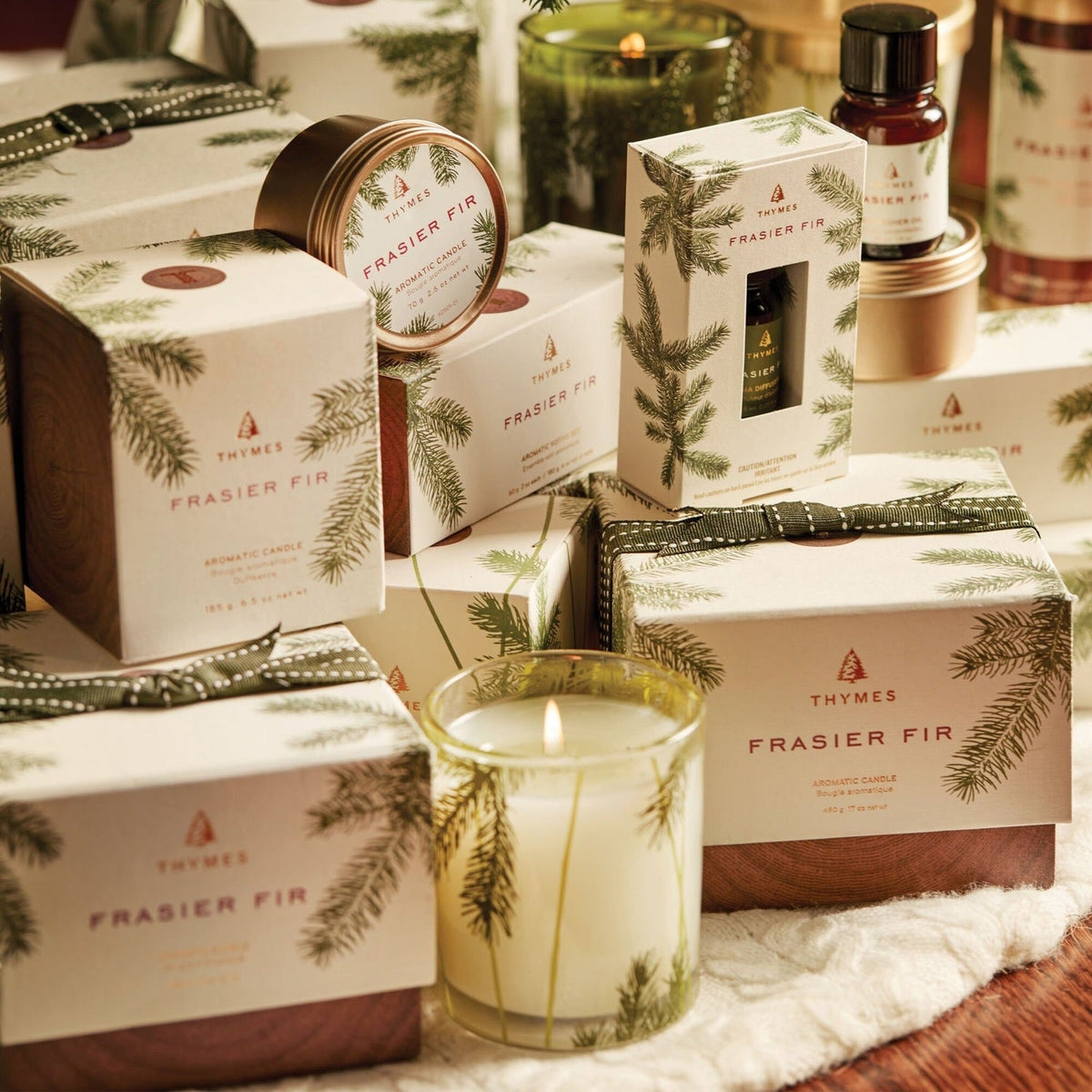 Frasier Fir Pine Needle Candle Thymes