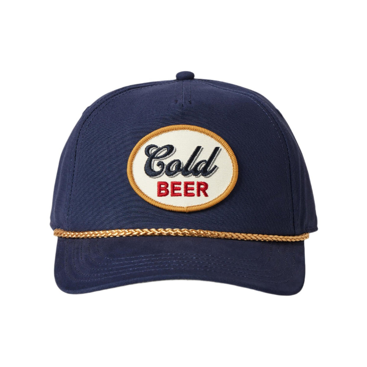 Men’s Cold Beer Hat Toes On The Nose - NAVY
