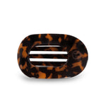 Flat Round Clip Teleties - TORTOISE / LARGE