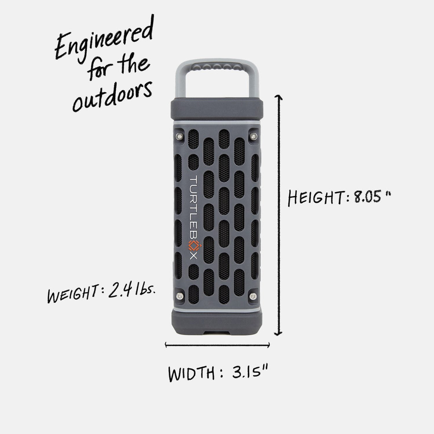 Ranger Speaker Turtlebox - GRAY
