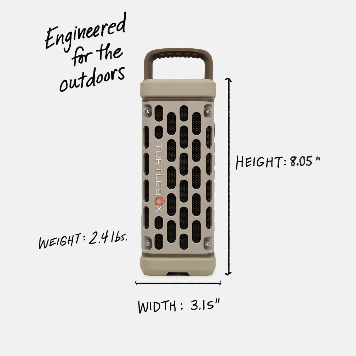 Ranger Speaker Turtlebox - TAN