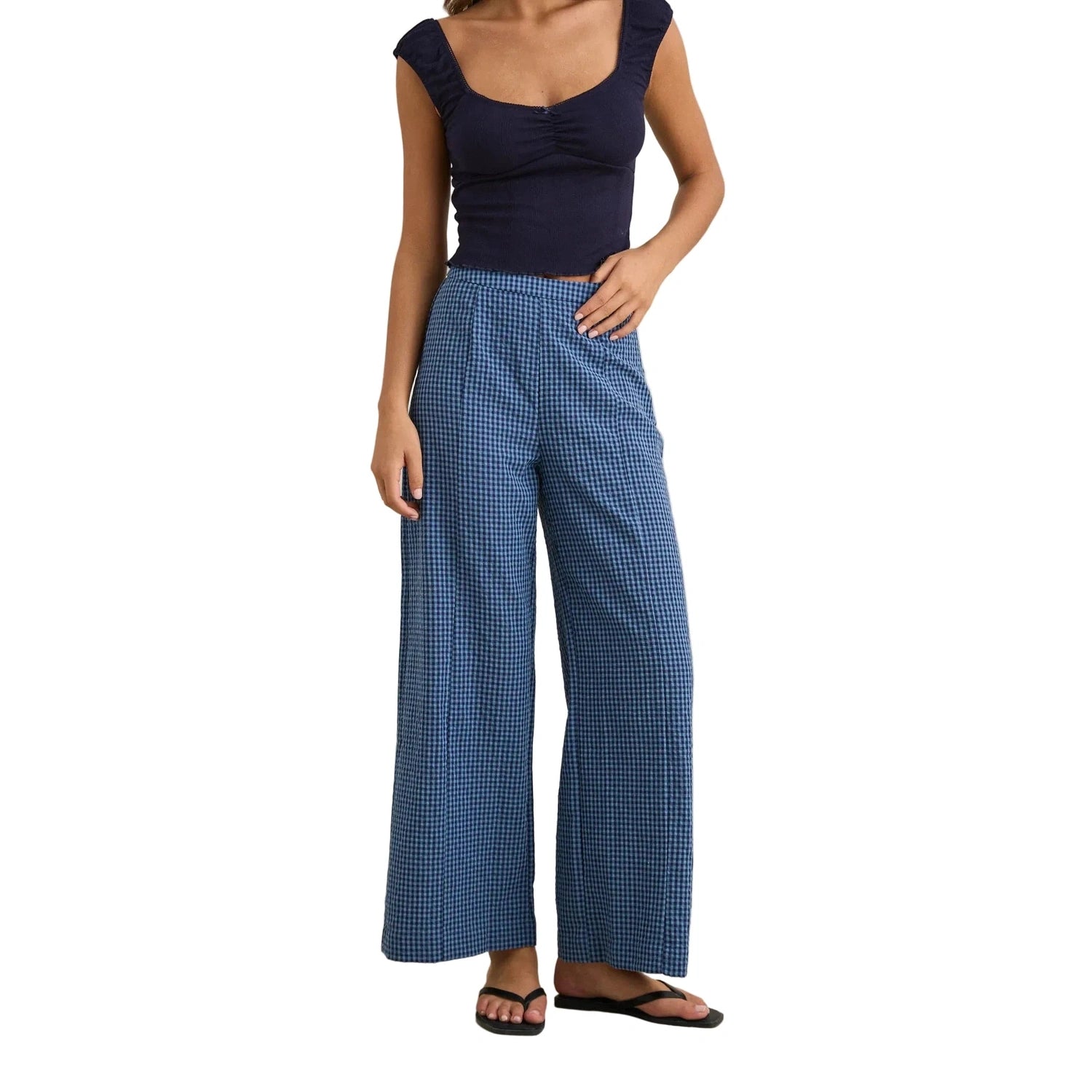 Women’s Louise Wide Leg Pant Rhythm - INDIGO / 02