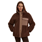 Women’s Lowell Sherpa Jacket Varley - CARA CARAFE / XS