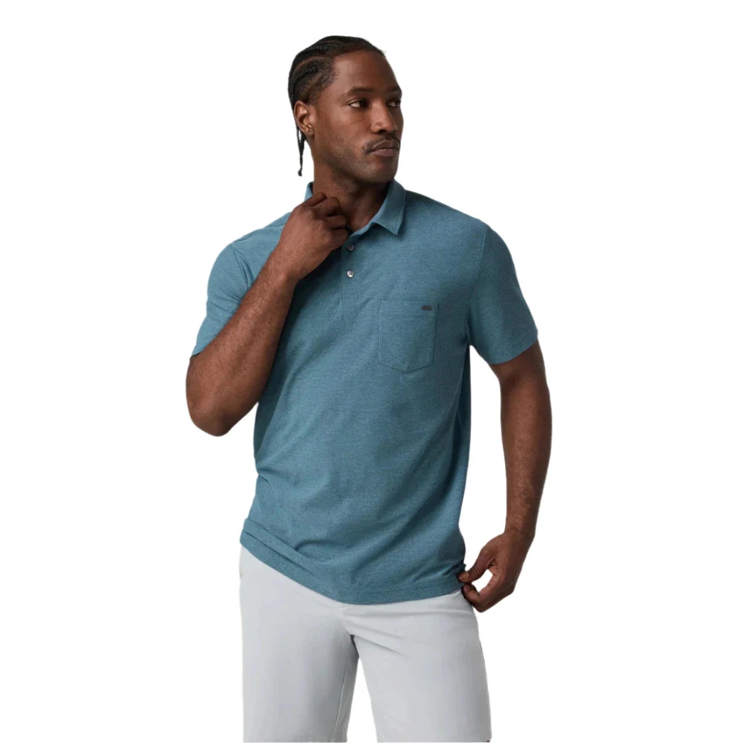 Men’s Ace Polo Vuori - PND POND / S