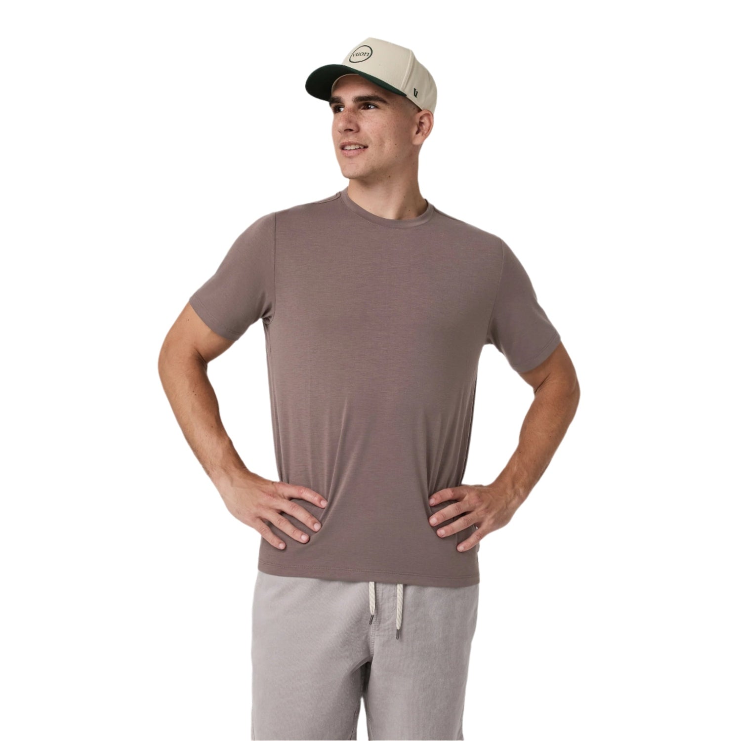 Men’s Current Tech Tee Vuori - HUK HUCKLEBERRY / S