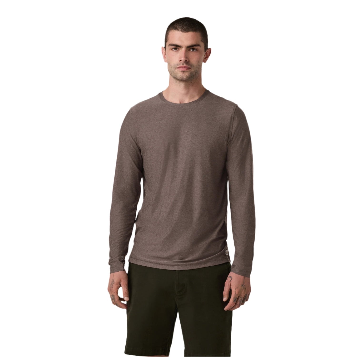 Men’s Long Sleeve Strato Tech Tee Vuori - HHB HUCKLEBERRY
