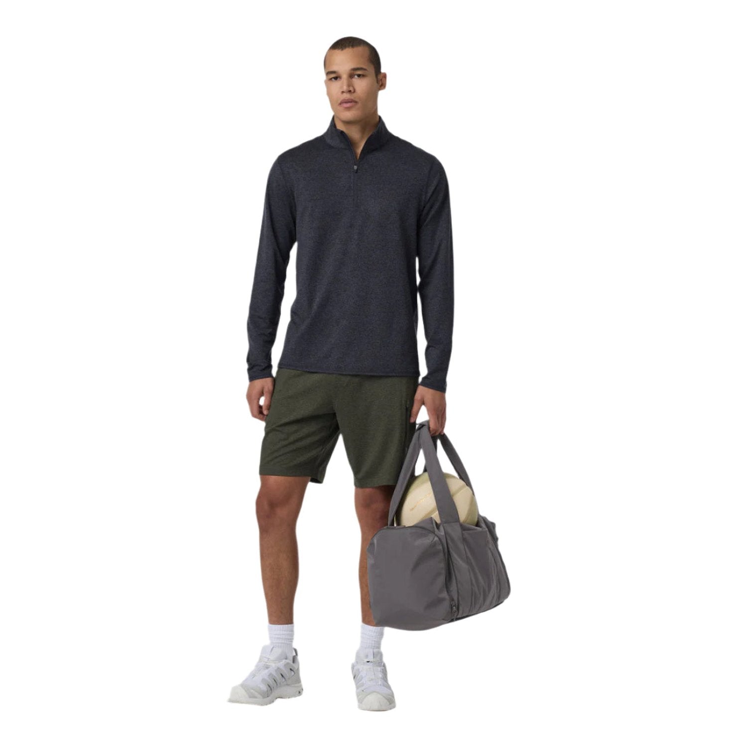 Men’s Ponto Half Zip Mock Neck Vuori