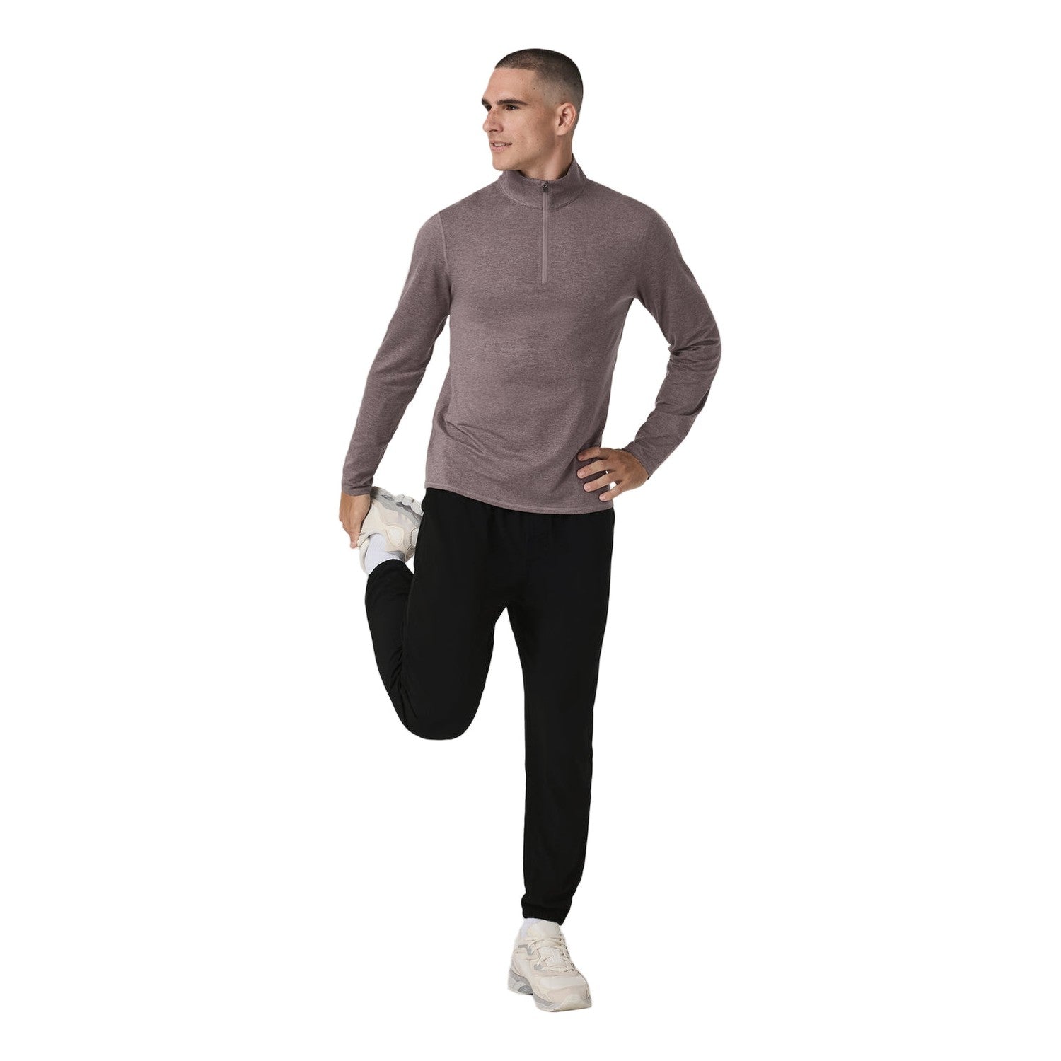 Men’s Ponto Half Zip Mock Neck Vuori
