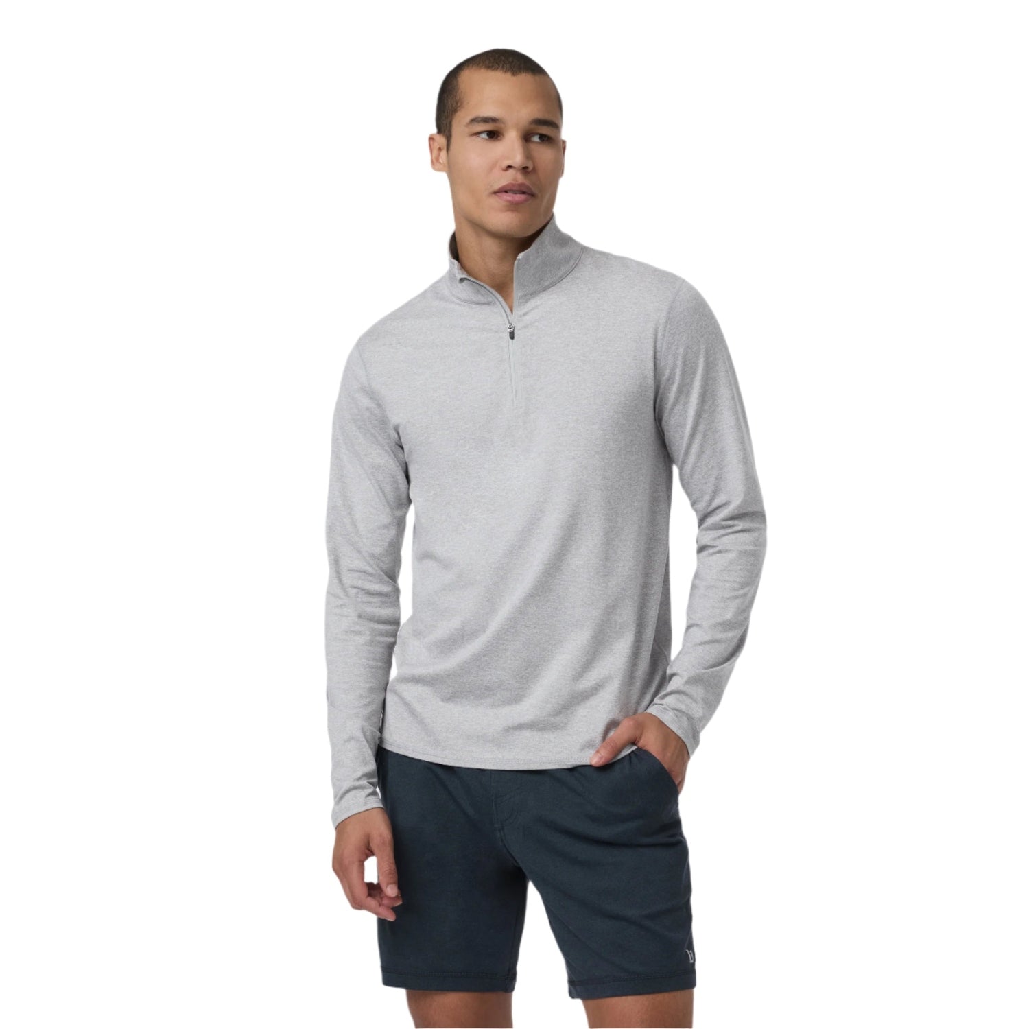 Men’s Ponto Half Zip Mock Neck Vuori