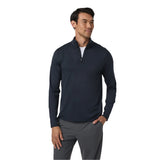 Men’s Ponto Half Zip Mock Neck Vuori - HIN INK HEATHER / M