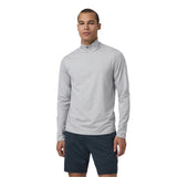 Men’s Ponto Half Zip Mock Neck Vuori - LHG LIGHT HEATHER