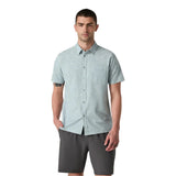 Men’s Short Sleeve Bridge Button Down Vuori - CBD CHALK