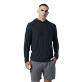 Men’s Strato Tech Hoodie Vuori - HBK BLACK HEATHER / S