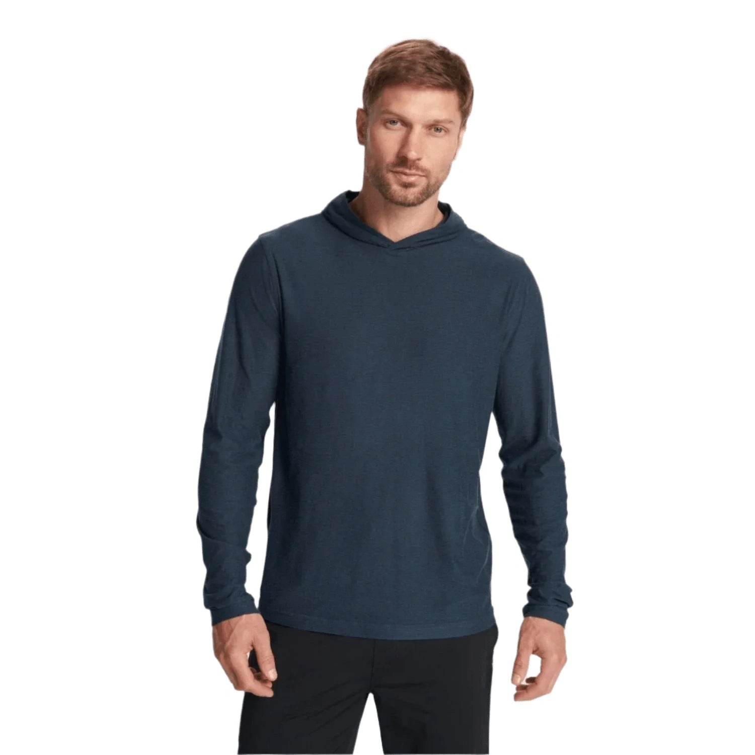 Men’s Strato Tech Hoodie Vuori - HNV NAVY HEATHER / S