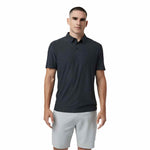Men’s Strato Tech Polo Vuori - CHARCOAL HEATHER / S