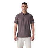 Men’s Strato Tech Polo Vuori - HHB HUCKLEBERRY HEATHER / S
