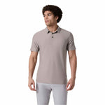 Men’s Strato Tech Polo Vuori - HMO MOCHA HEATHER / S