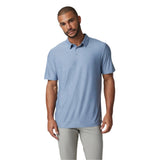 Men’s Strato Tech Polo Vuori - HTY CHAMBRAY HEATHER / S