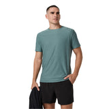 Men’s Strato Tech Tee Vuori - BGH BLUEGRASS HEATHER / S
