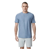 Men’s Strato Tech Tee Vuori - HTY CHAMBRAY HEATHER / S