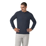 Men’s Waffle Henley Vuori - NVY NAVY / S