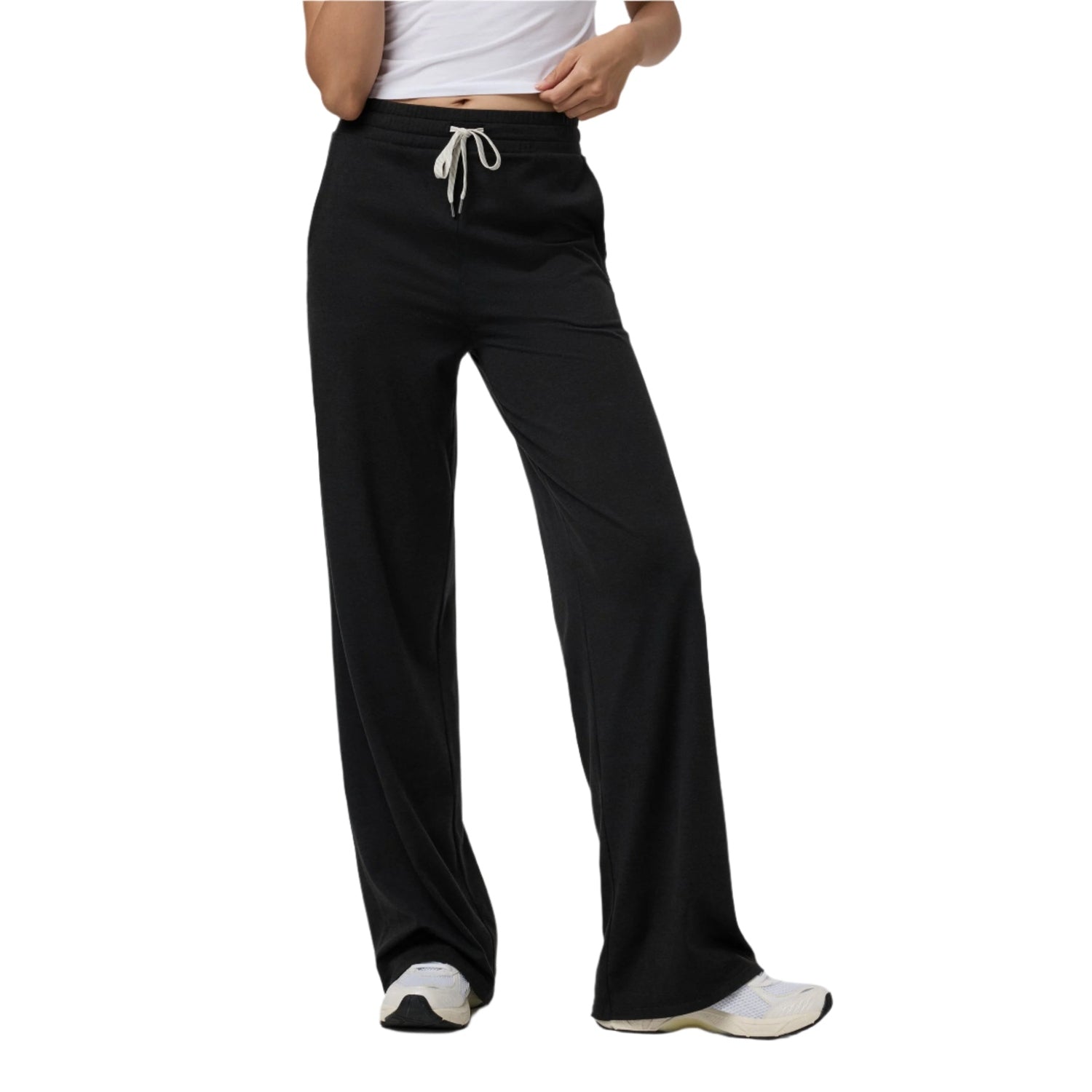 Women’s Halo Essential Wideleg Pant Vuori - HBK BLACK