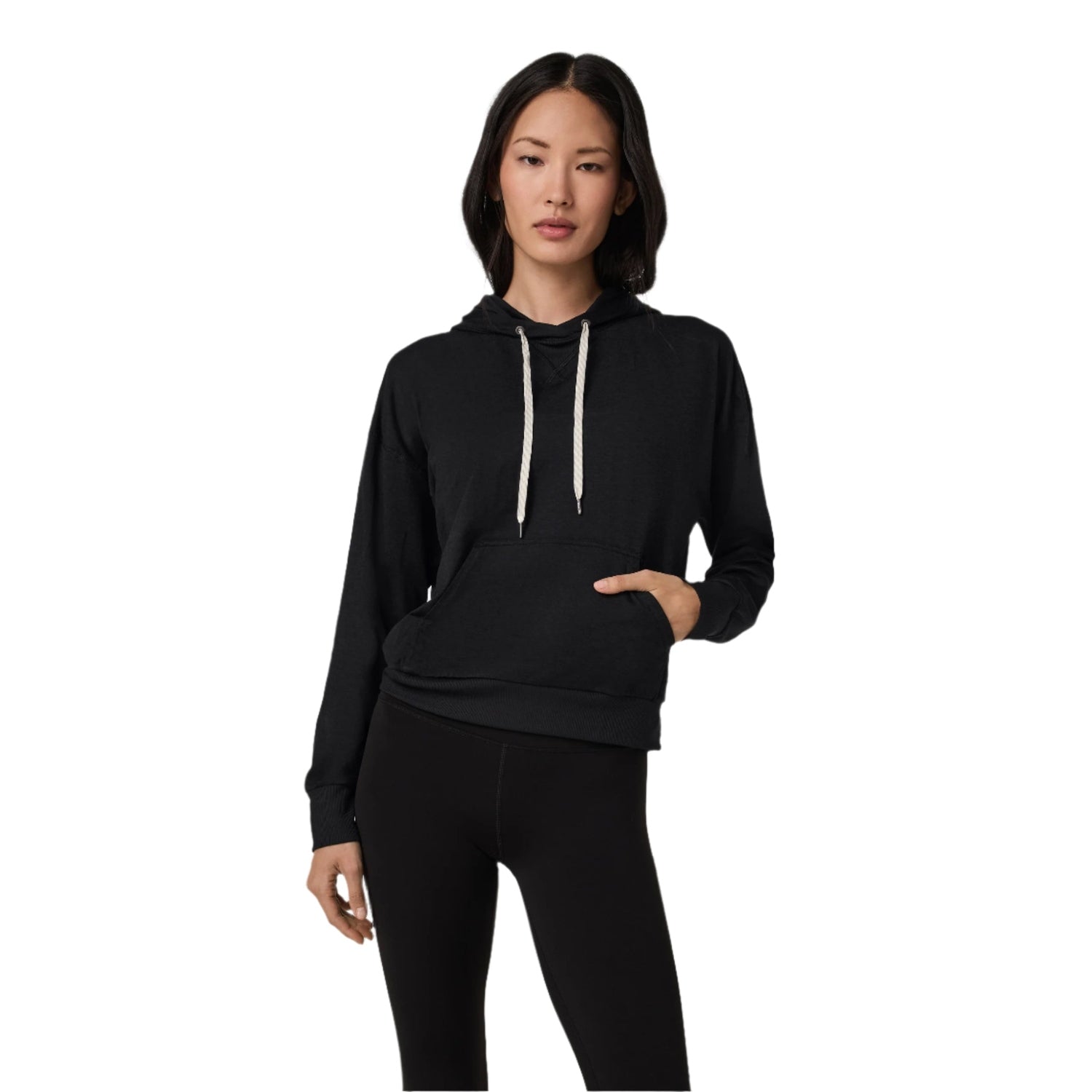 Women’s Halo Modern Pullover Hoodie Vuori - HBK BLACK