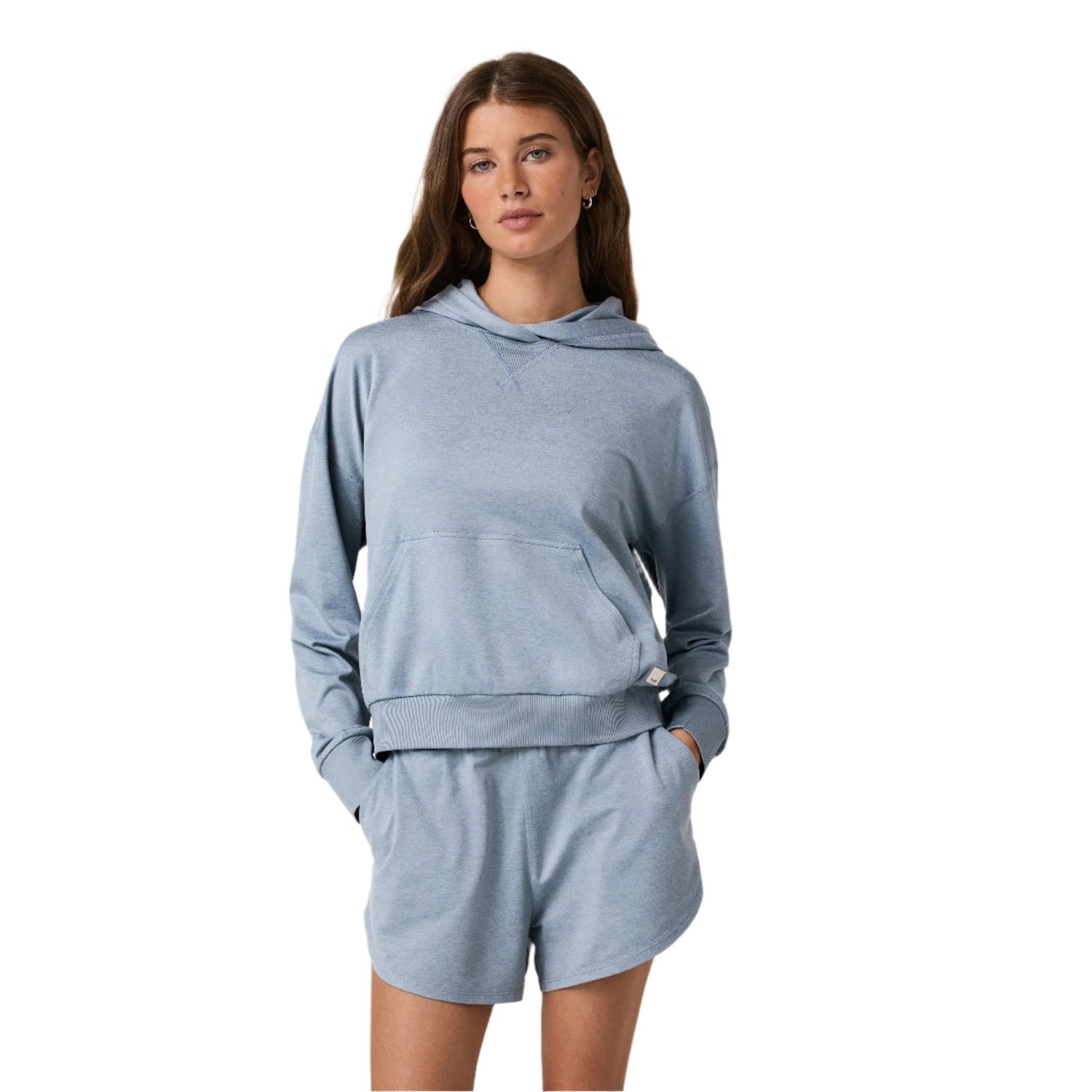 Women’s Halo Modern Pullover Hoodie Vuori - HSG SEA GLASS