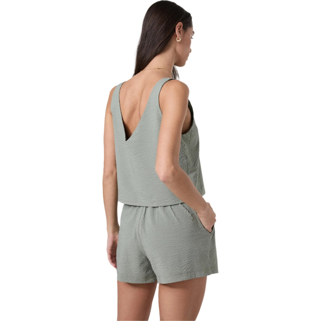 Women’s Villa Textured Crop Tank Vuori