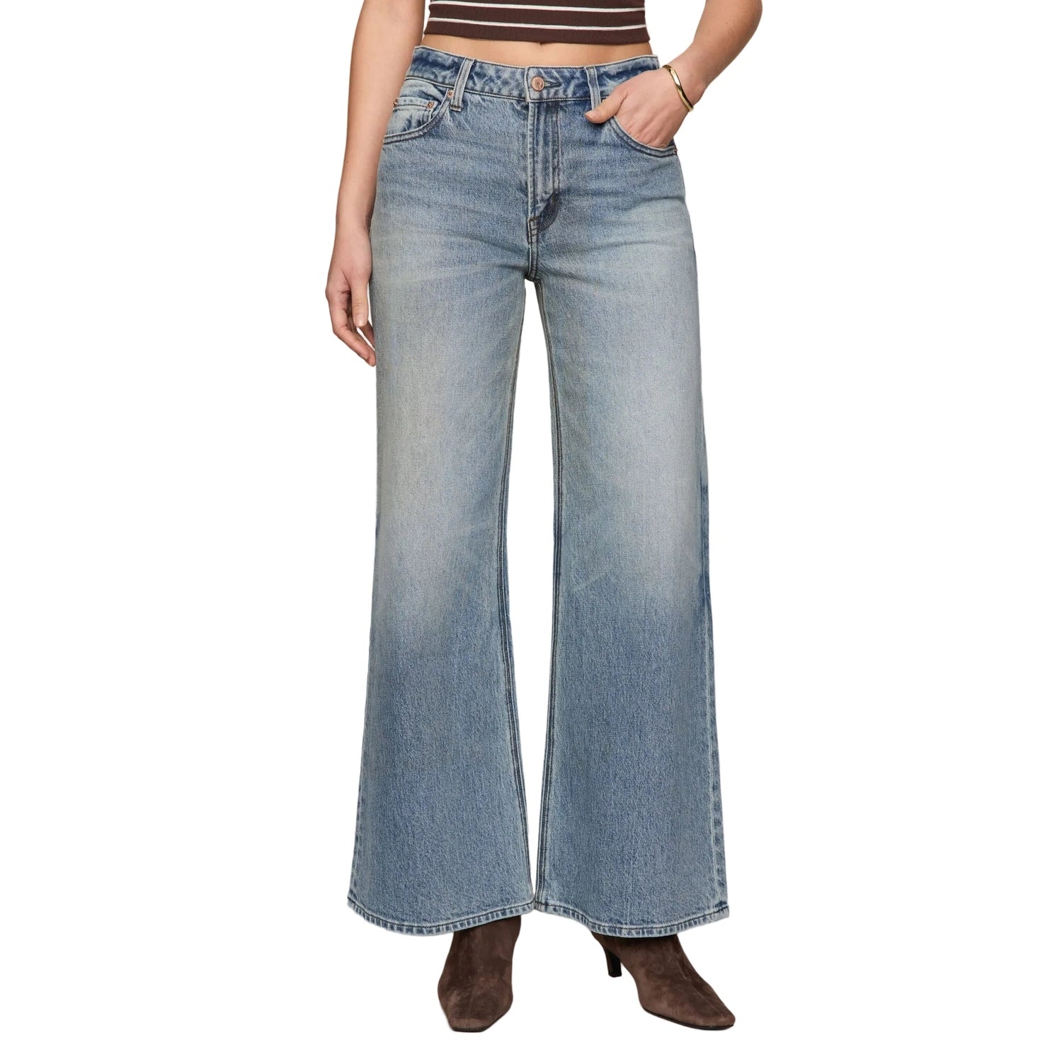 Women’s The Stunner Mid Rise Wide Leg Z Supply - DNT