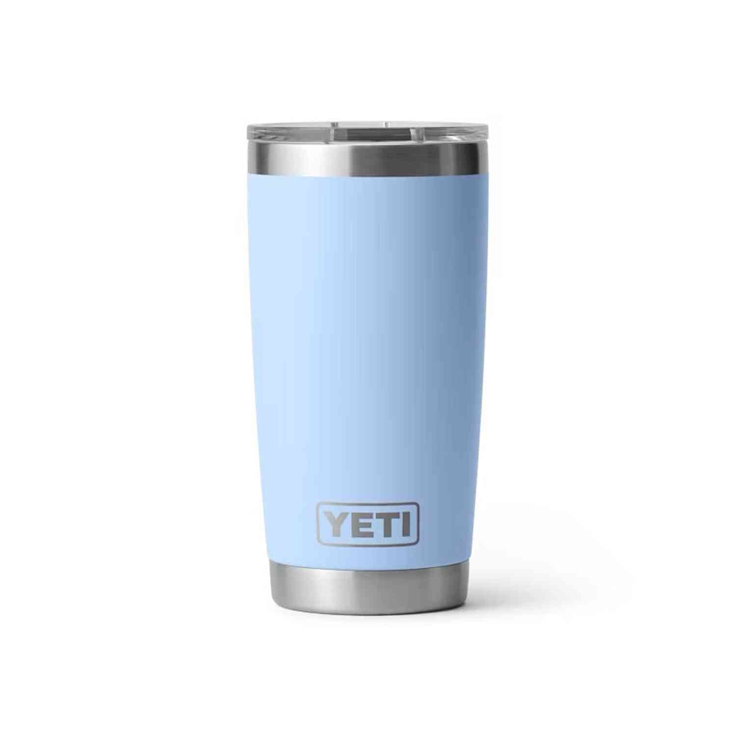 Rambler 20 oz Tumbler with Magslider Lid YETI - BIG SKY BLUE