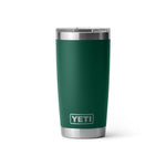 Rambler 20 oz Tumbler with Magslider Lid YETI - BLACK