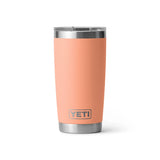 Rambler 20 oz Tumbler with Magslider Lid YETI - PEACH
