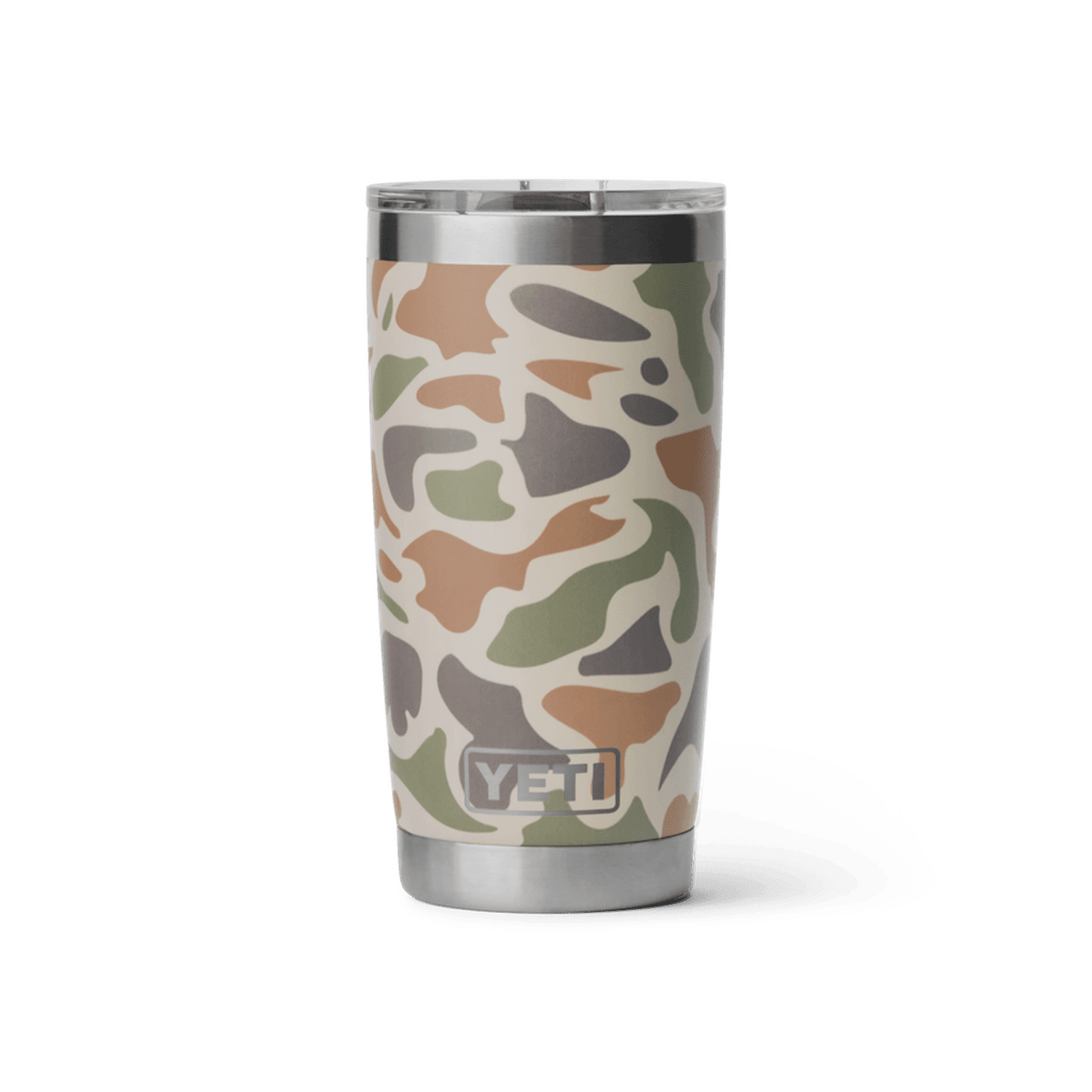 Rambler 20 oz Tumbler with Magslider Lid YETI - TAN CAMO