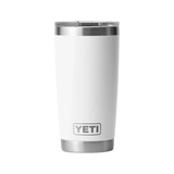 Rambler 20 oz Tumbler with Magslider Lid YETI - WHITE