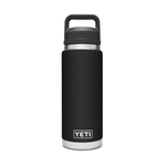 Rambler 26 oz Bottle with Chug Cap YETI - BLACK