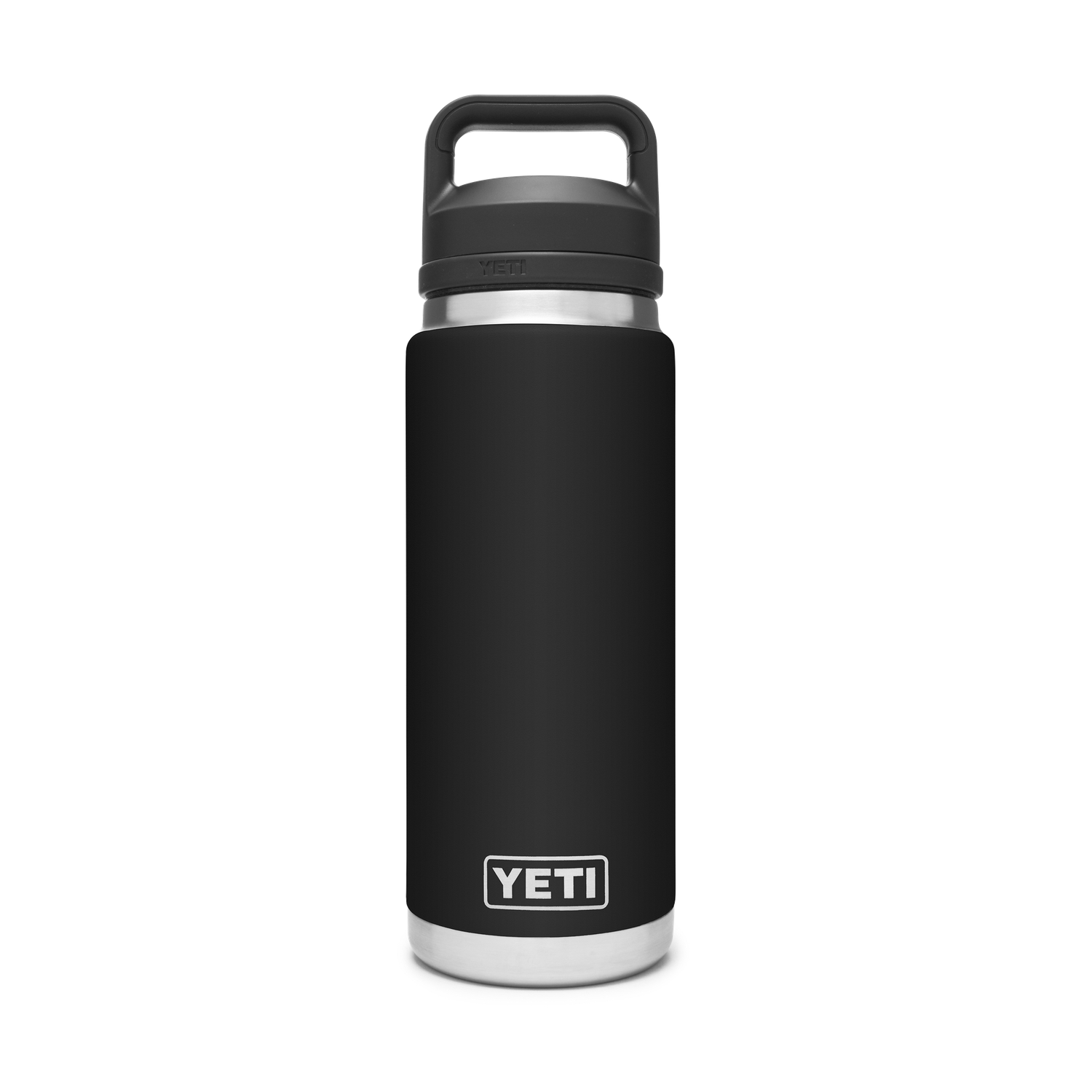 Rambler 26 oz Bottle with Chug Cap YETI - BLACK